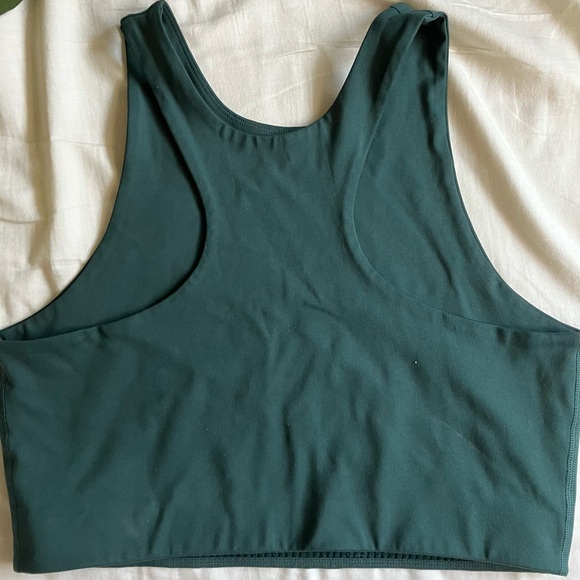 Girlfriend Collective Moss Dylan Tank Bra - Picture 2 of 4